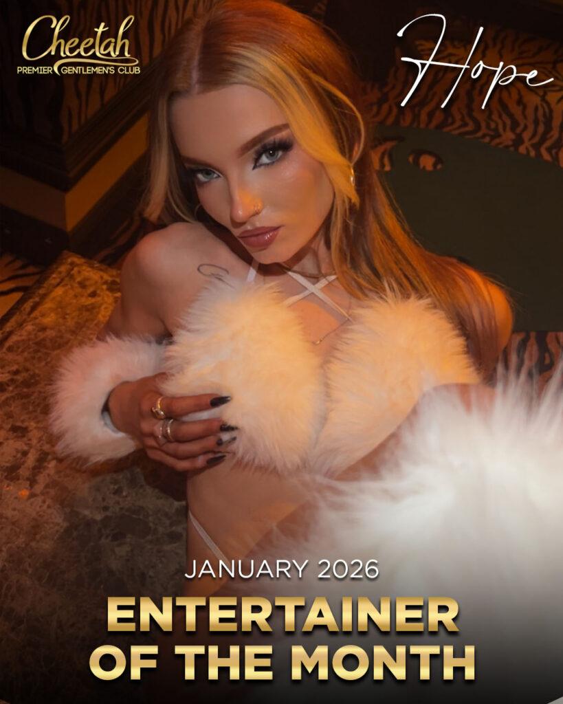 January 2026 Entertainer of the Month